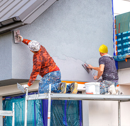 Ravalement de façade et peinture à Guingamp (22200) dans les Côtes-d'Armor (22)